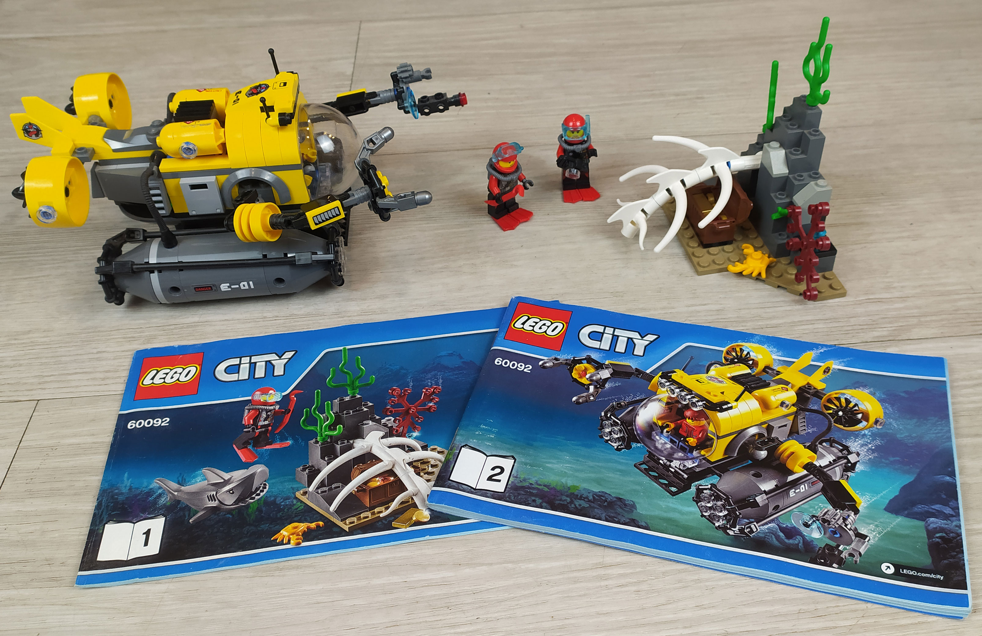 Lego City 60092 Deep Sea Submarine